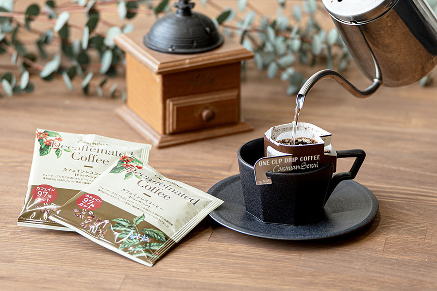 カフェインレス　ドリップバッグ　new image
