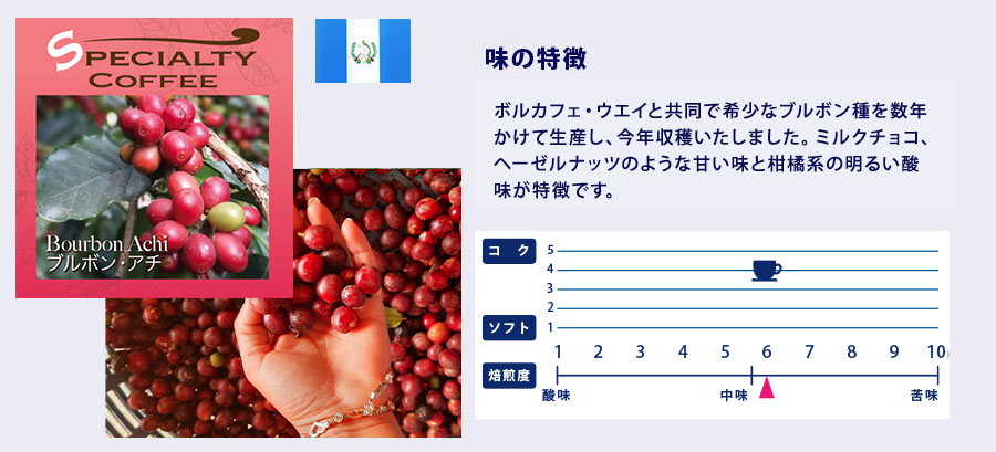 グァテマラ・ブルボン・アチ