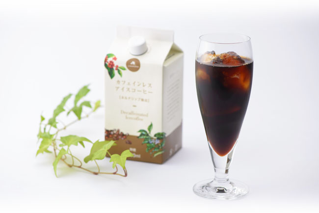 カフェインレスアイスコーヒーのイメージ