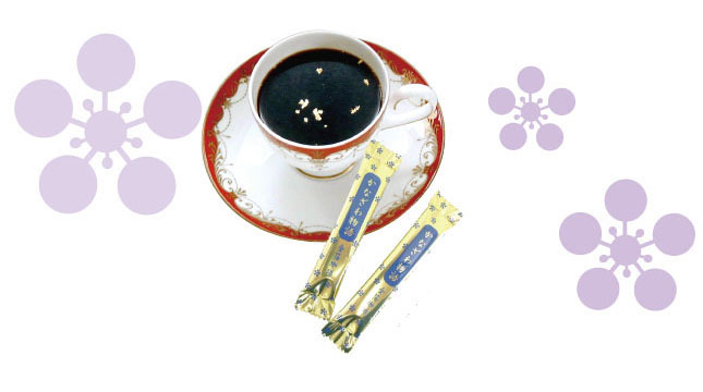 金箔コーヒーのイメージ