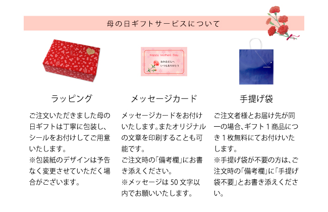 母の日におすすめのギフト