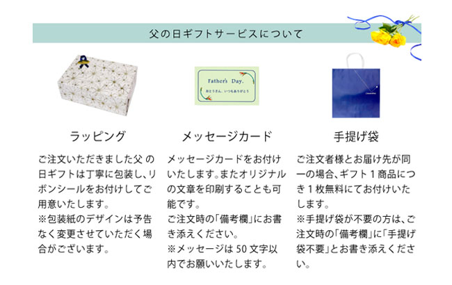 父の日におすすめのギフト