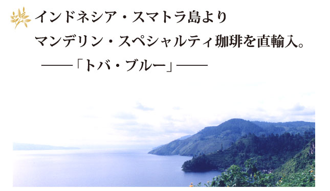 マンデリン・トバブルー　コーヒーの説明01